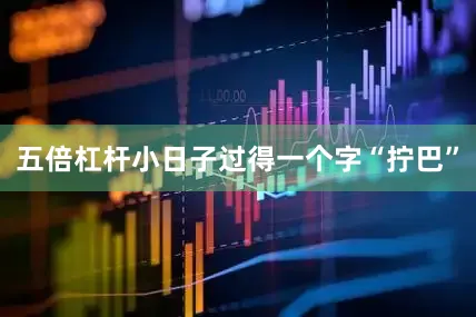 五倍杠杆小日子过得一个字“拧巴”