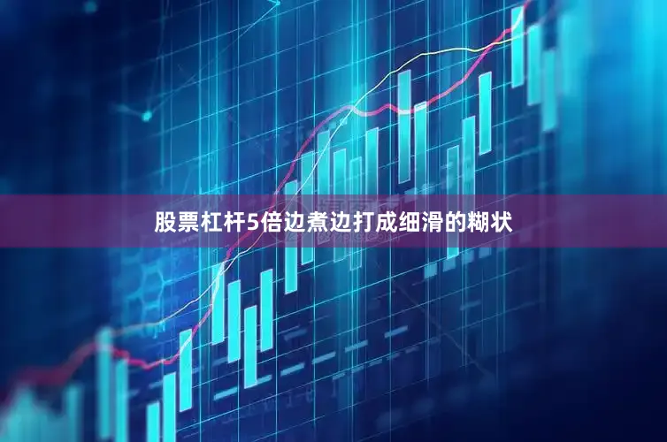 股票杠杆5倍边煮边打成细滑的糊状